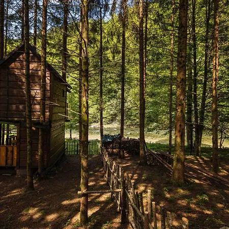 Campsite Treehouse Kupari Nacionalni Park Risnjak Cabar