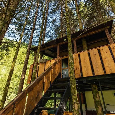 Kamp Treehouse Kupari Nacionalni Park Risnjak Cabar