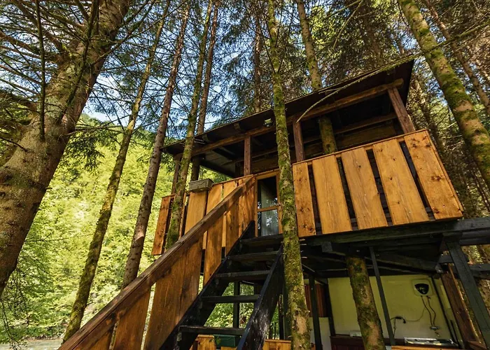 Kemping Treehouse Kupari Nacionalni Park Risnjak Čabar