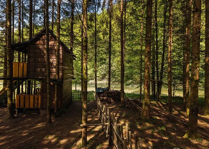 Kemping Treehouse Kupari Nacionalni Park Risnjak Čabar